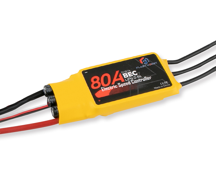 60A 80A 비행기 브러시리스 ESC